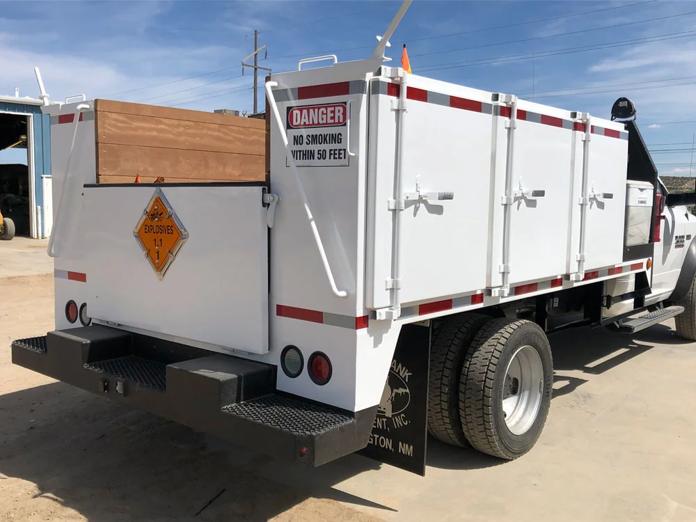 Van body delivery truck