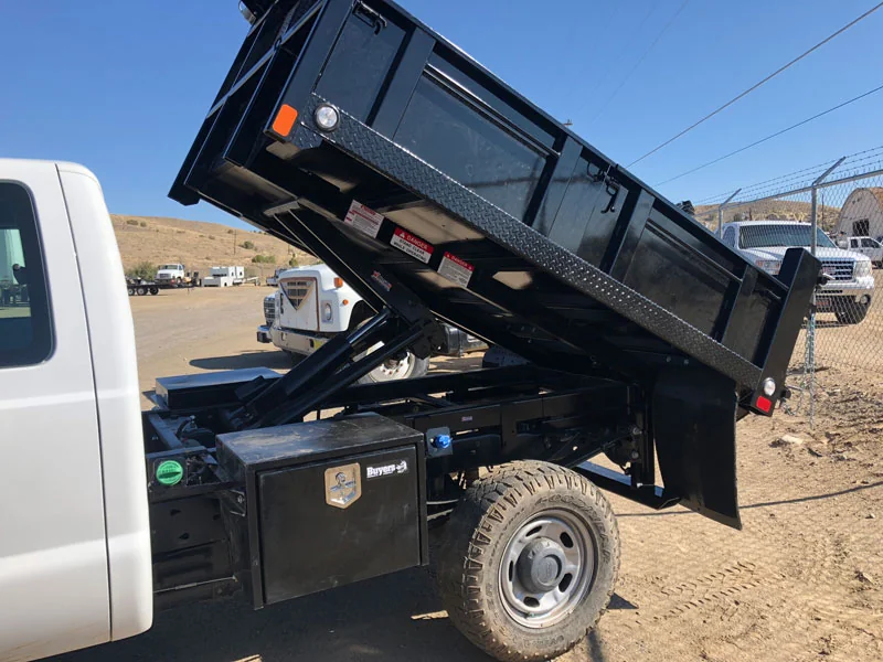 Largo-built dump body truck for municipal and government fleets