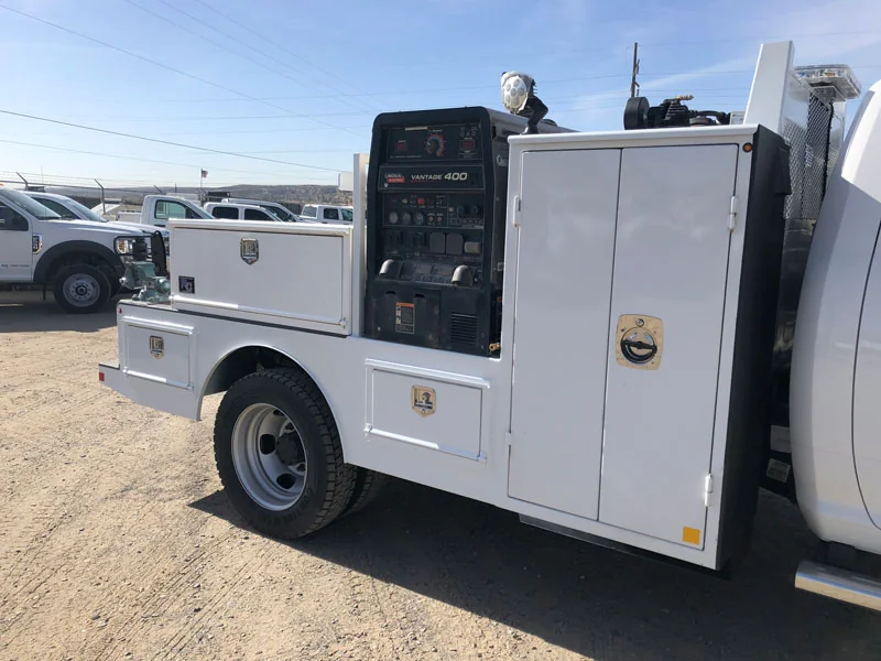 Welder body truck